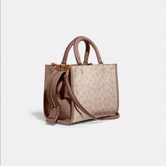 SOLD!! NWT DISNEY X COACH ROGUE 25 WITH MICKEY/MINNIE PATCHES - Picture 4 of 11